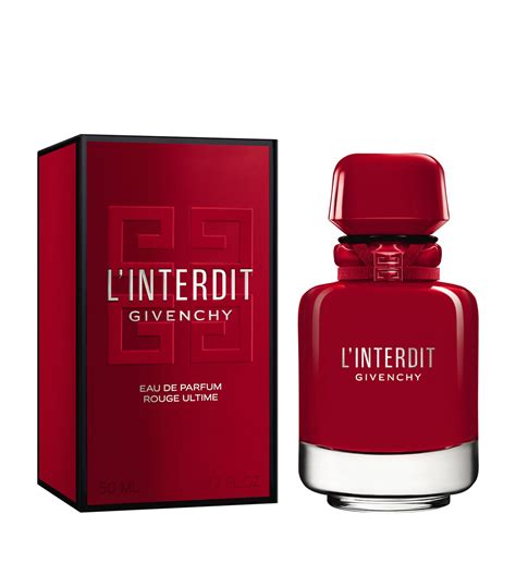 givenchy l'interdit rouge shoppers drug mart|L'Interdit Eau de Parfum Rouge Givenchy for women.